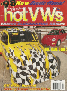 DUNE BUGGIES & HOT VW'S 1998 APR - OFFROADING, RACING BALL JOINT, BLUEPRINTING*